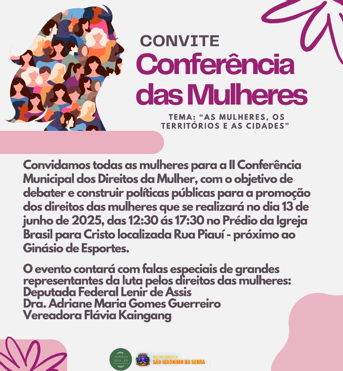 vem-ai-a-ii-conferencia-municipal-dos-direitos-da-mulher