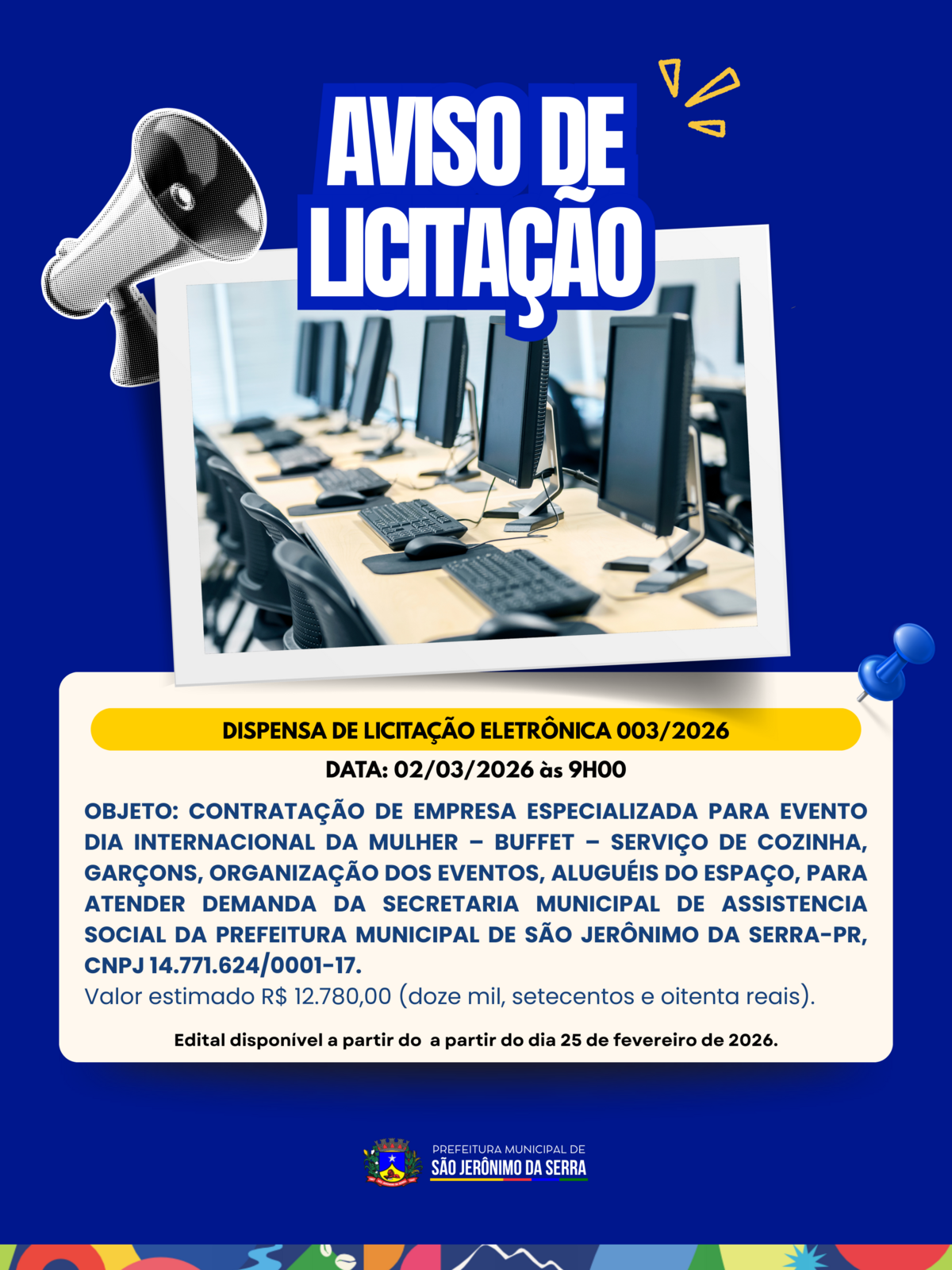 aviso-de-licitacao-dispensa-de-licitacao-eletronica-0032026