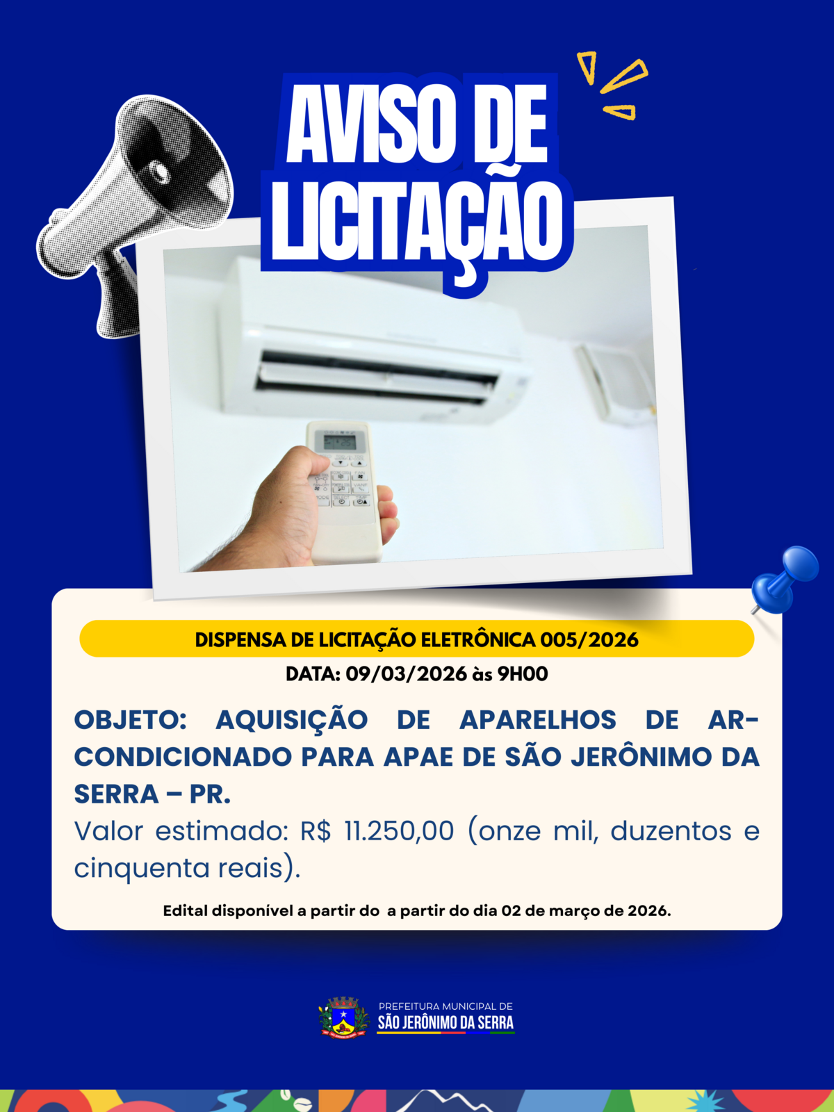 aviso-de-licitacao-dispensa-de-licitacao-eletronica-0052026