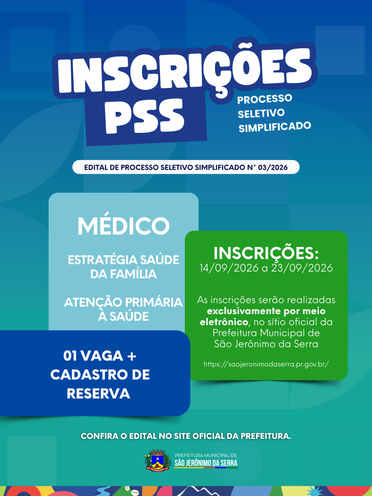  📣 ABERTURA DE PROCESSO SELETIVO SIMPLIFICADO
